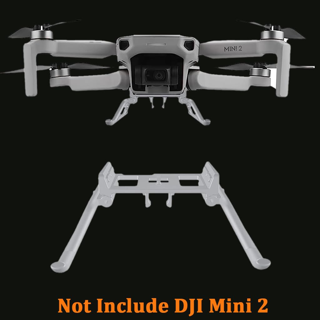 ZORBES Mini 2 Landing Gear Foldable Quick Release Extension Leg for DJI Mini 2 Mavic Mini 1 SE Accessories ZORBES Mini 2 Landing Gear Foldable Quick Release Extension Leg for DJI Mini 2 Mavic Mini 1 SE Accessories